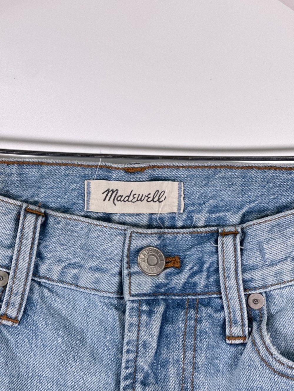 Madewell The Perfect Summer Jean High Rise Distressed Cotton Light Wash Denim 26 - Picture 3 of 13
